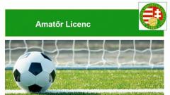 2021-2022. évi Amatőr licenckérelem és pályahitelesítés